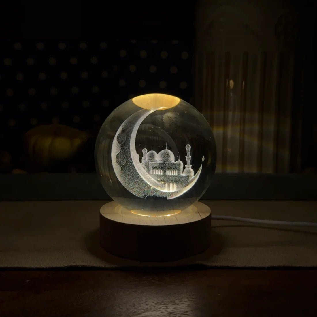 QuranNara™ Islamic Lamp - QuranNara.com - Quran Verses Jar