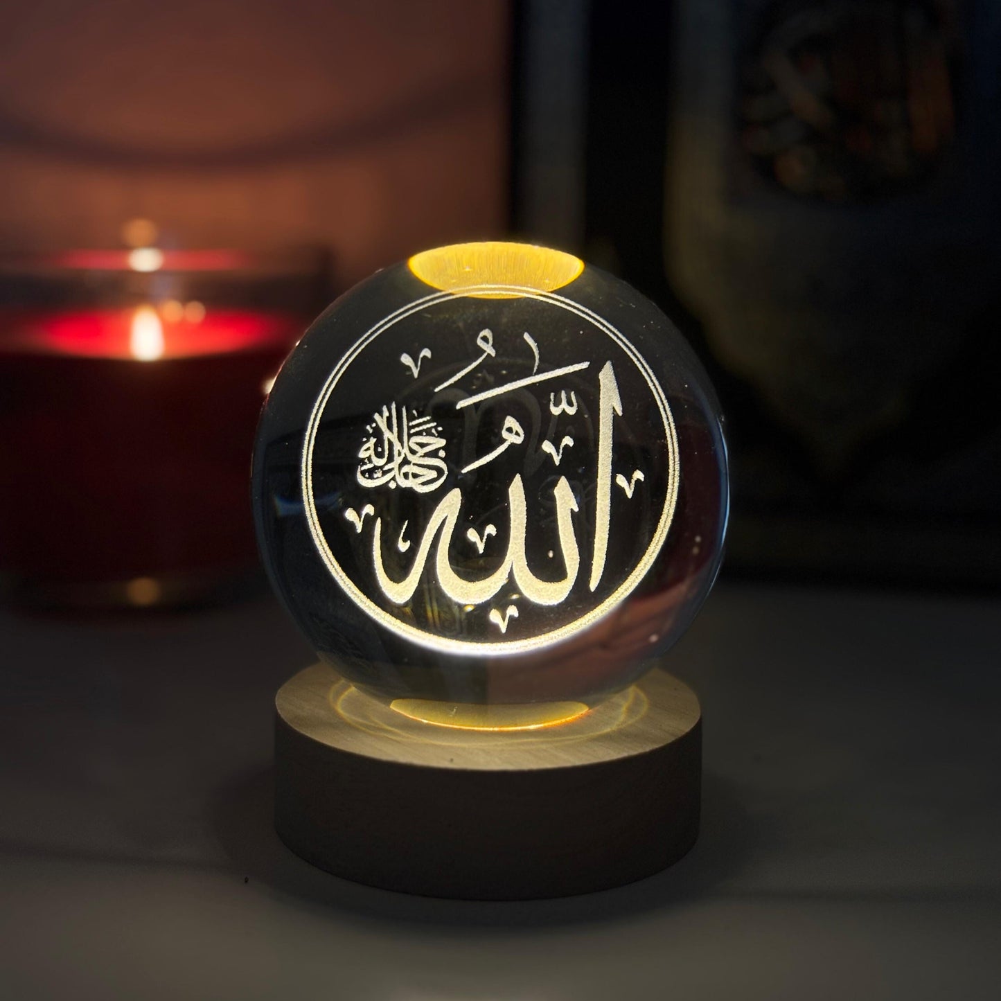 QuranNara™ Islamic Lamp - QuranNara.com - Quran Verses Jar